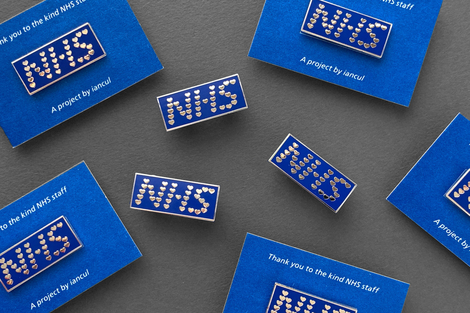Spilla Smaltata NHS – Badge Per Infermiere, Dottore, Studente – Anni Di Servizio 20
