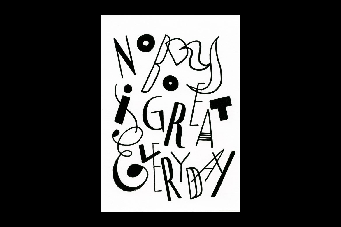 Hand lettering sketchbook – iancul.com